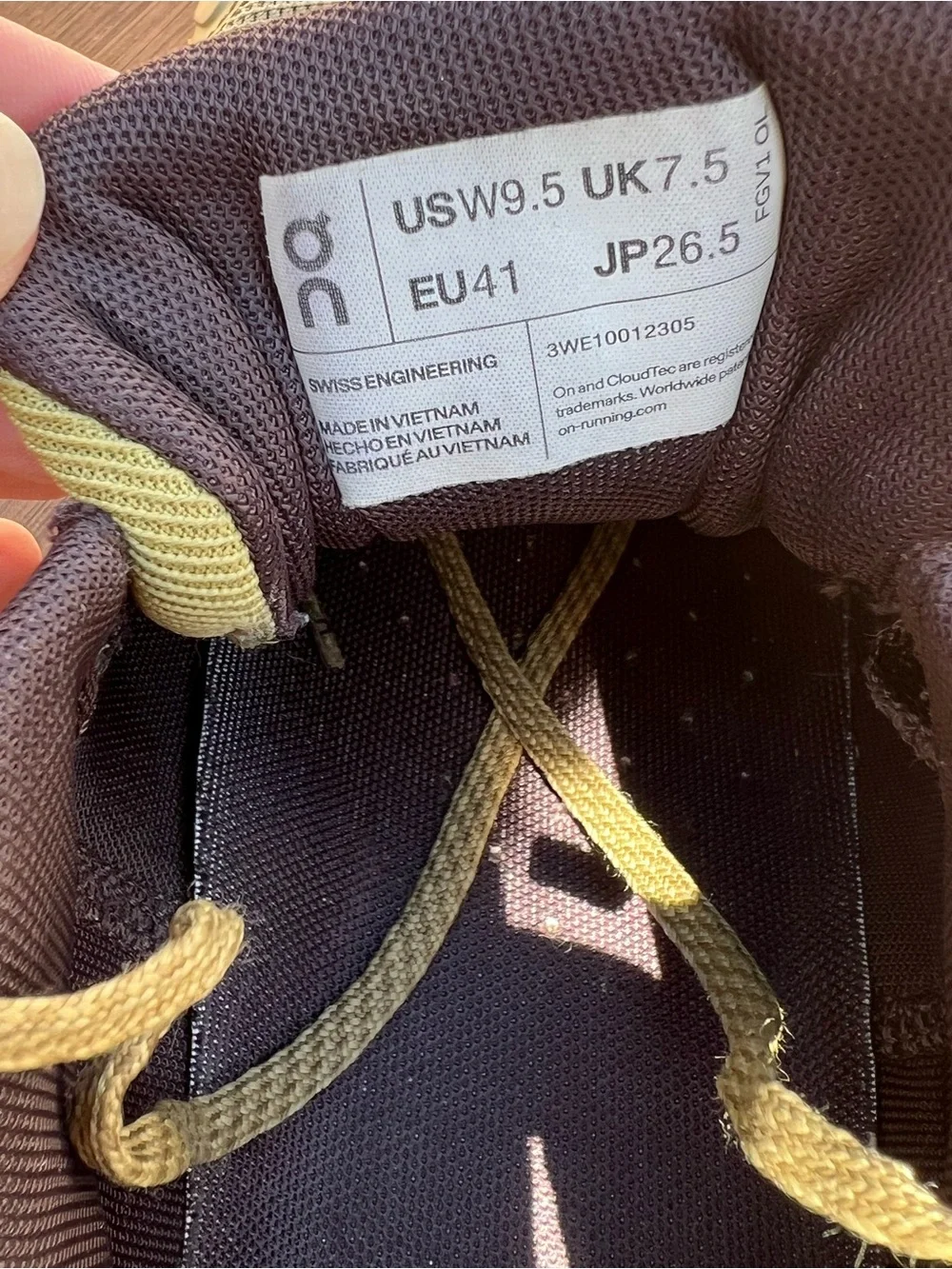 On Cloud Running Horizon Women’s Athletic Hiking Sneakers Size 9.5 - Picture 6 of 9